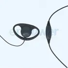 D-shape two-way radio earpiece for MOTOROLA MTP850