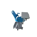 School Chair and Excellent Quality School Classroom Chair Training Chairs with Writing Table Board