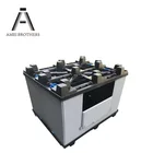 Heavy Duty Stackable Collapsible Folding HDPE Plastic Pallet Container Box For Sale