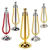 Stanchion railing stand/queue stanchion retractable belt barrier