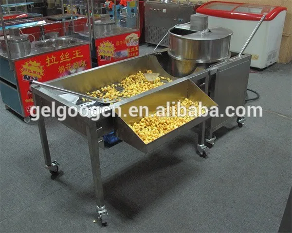 Sweet corn machine ball shape popcorn maker kettle corn popcorn machine