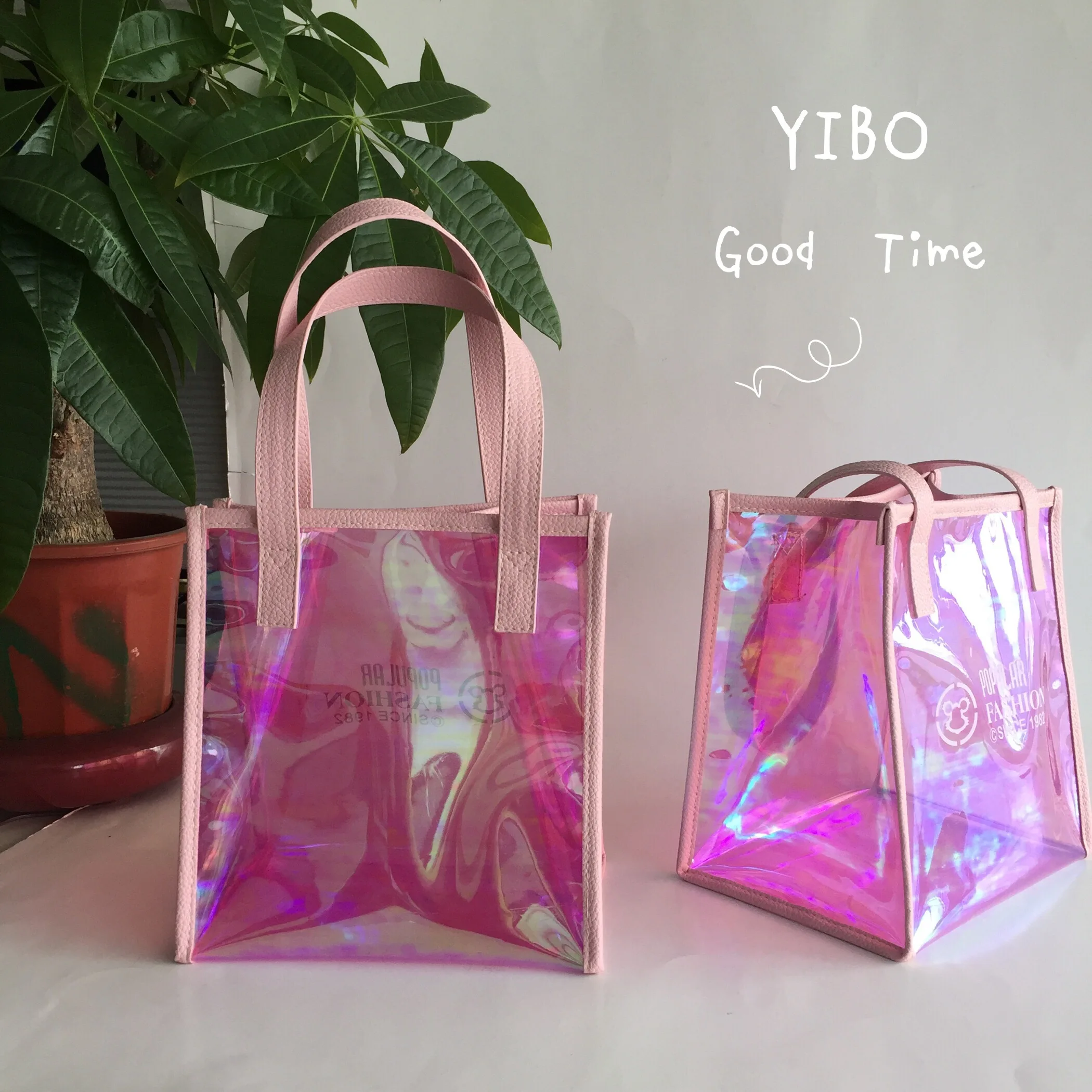 customized promotional waterproof pu large capacity cosmetic bag