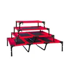 Original pet cot elevated pet bed wholesale durable breathable mesh luxury elevated dog bed with high quality pet cot