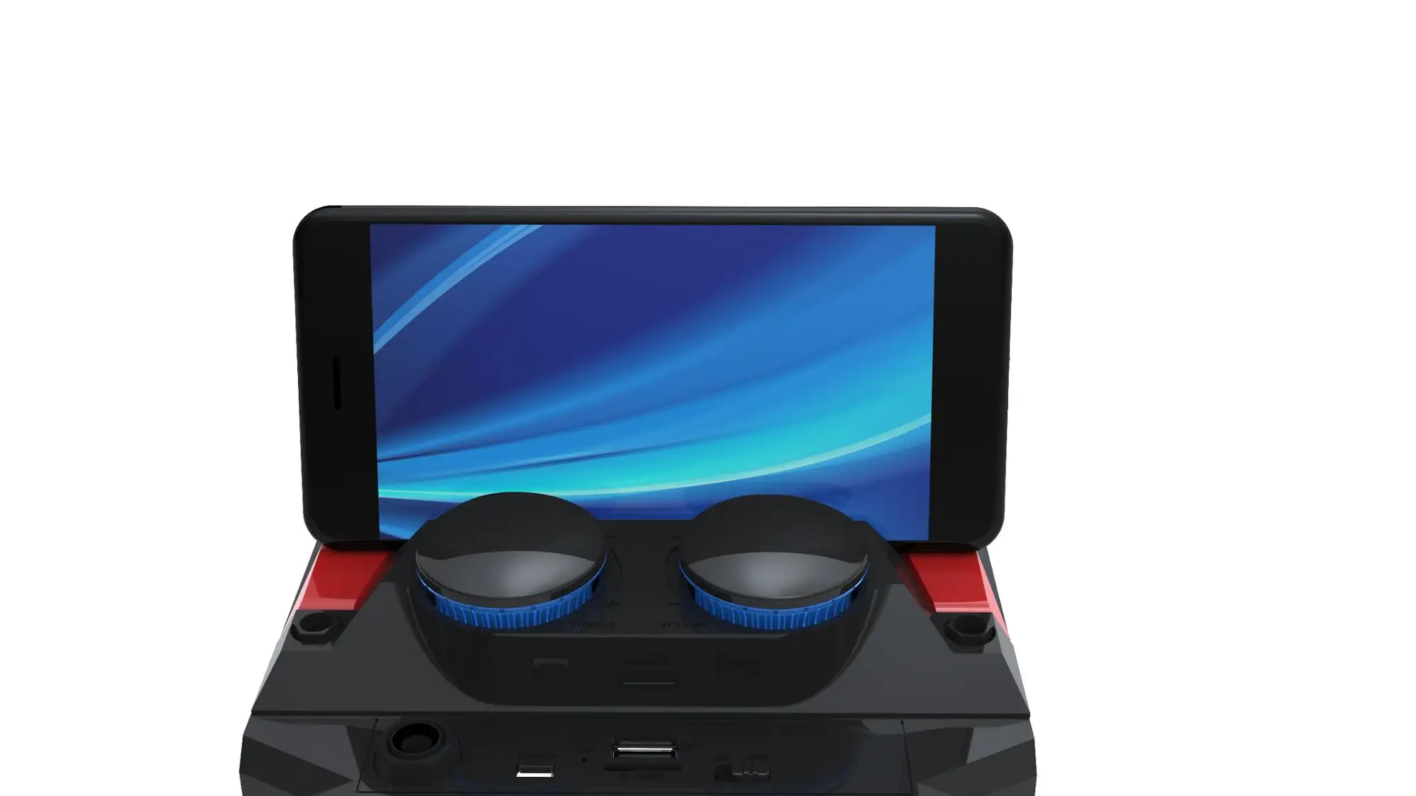 2019 NEW MS SPEAKER WIRELESS MP3 PORTABLE BLUETOOTH SPEAKER STEREO WITH USB/SD/BT/FM, VOLUME KNOB , REMOTE , KARAOKE SPEAKER - ANKUX.COM