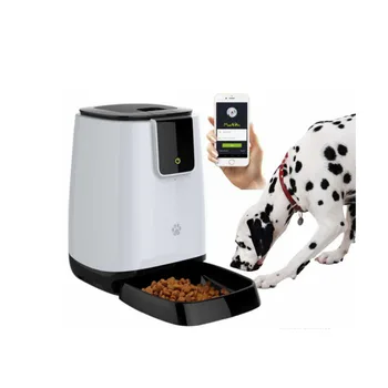 Wifi Connect Cell Phone APP Remote Operate Custom Pet Dog Auto Smart Pet Feeder,Dog Food Bowl