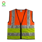 Factory Price Reflective Tape Flashing LED Light Safety Vest