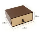 Custom Logo drawer kraft paper box slide open box belt packaging