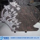 Cemetery Headstones Tombstones With Tree Heart Shaped Cheap Headstones