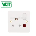 Factory Supply Durable In Use Alibaba Suppliers 15 Amp Switched Socket