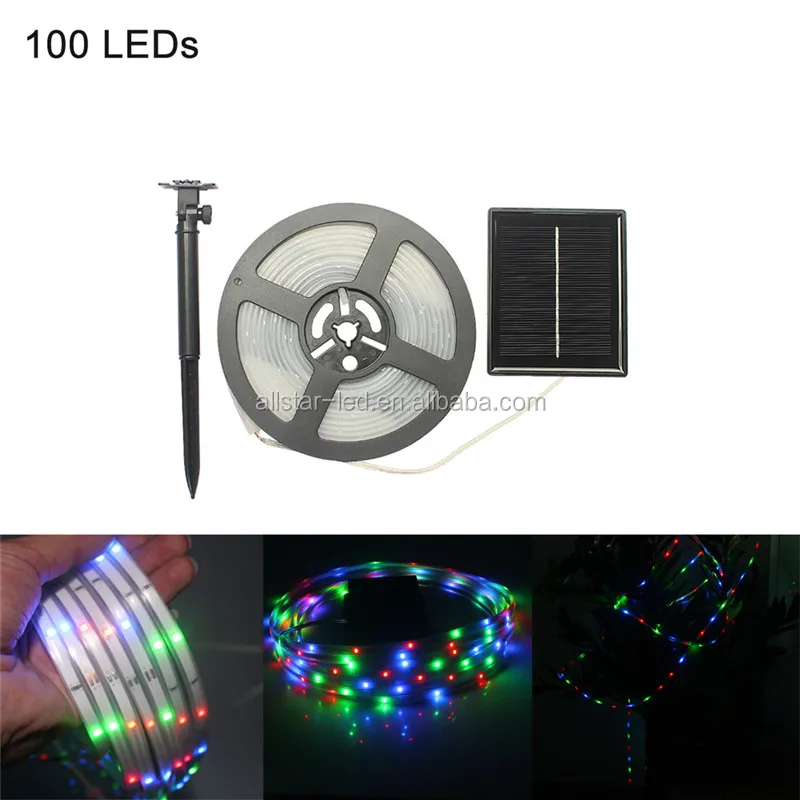 5m Super Bright Solar Powered Waterproof Led Strip Lights Ip68 Waterproof Led Strip Lights Ip68