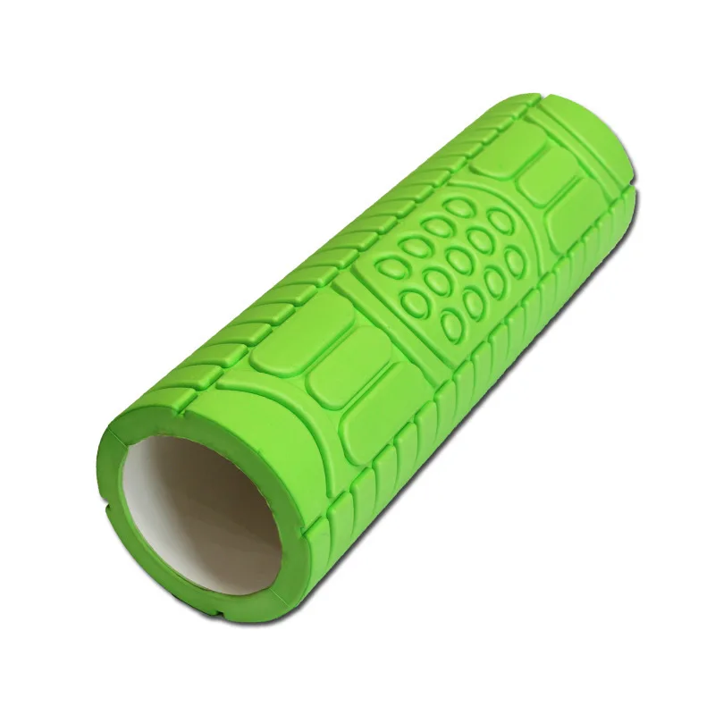 Massage roller 18" for quick post-workout recovery time tetured foam roller for yoga eercise