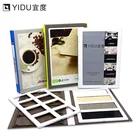 Free $1000 cash coupon packaging quartz stone display book stone box tool plastic display box stone sample book