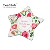 Hot selling Sublimation blank ceramic tiles ,star shape tiles, Christmas gifts