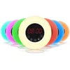 wake up children night light bluetooth digital alarm clock radio with fm radio