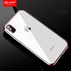 SIKAICASE TPU Clear Phone Case for iPhone X Cover for Apple iPhone XS MAX XR Protective Electroplate Case for iPhone 6 7 8 PLUS