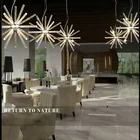 energy saving led acrylic round pendant lamp