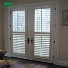 Aluminium fixed louver swing shutters