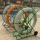 Frp Duct Rods FRP Rebar/Fiberglass Duct Rodder Fiberglass Pultrusion Machine Push Rod Cable Reel