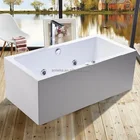 Modern Freestanding Massage Bath Tub, KF-737KB-C