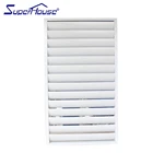 Australian standard air flow fixed aluminium shutter glass louver windows