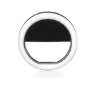 2017 USB rechargeable flash LED fill in selfie ring light for Mobile phone