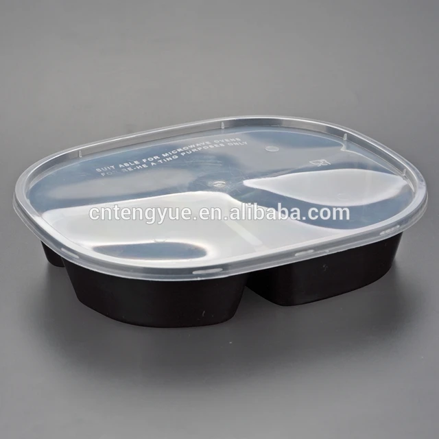 Leakproof one time lunch box containers for selling pp disposable take away box