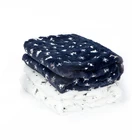 Cheap soft PV polar fleece throw blanket for sale