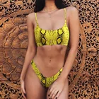 DP 2019 leopard sexy bikini two piece swimwear