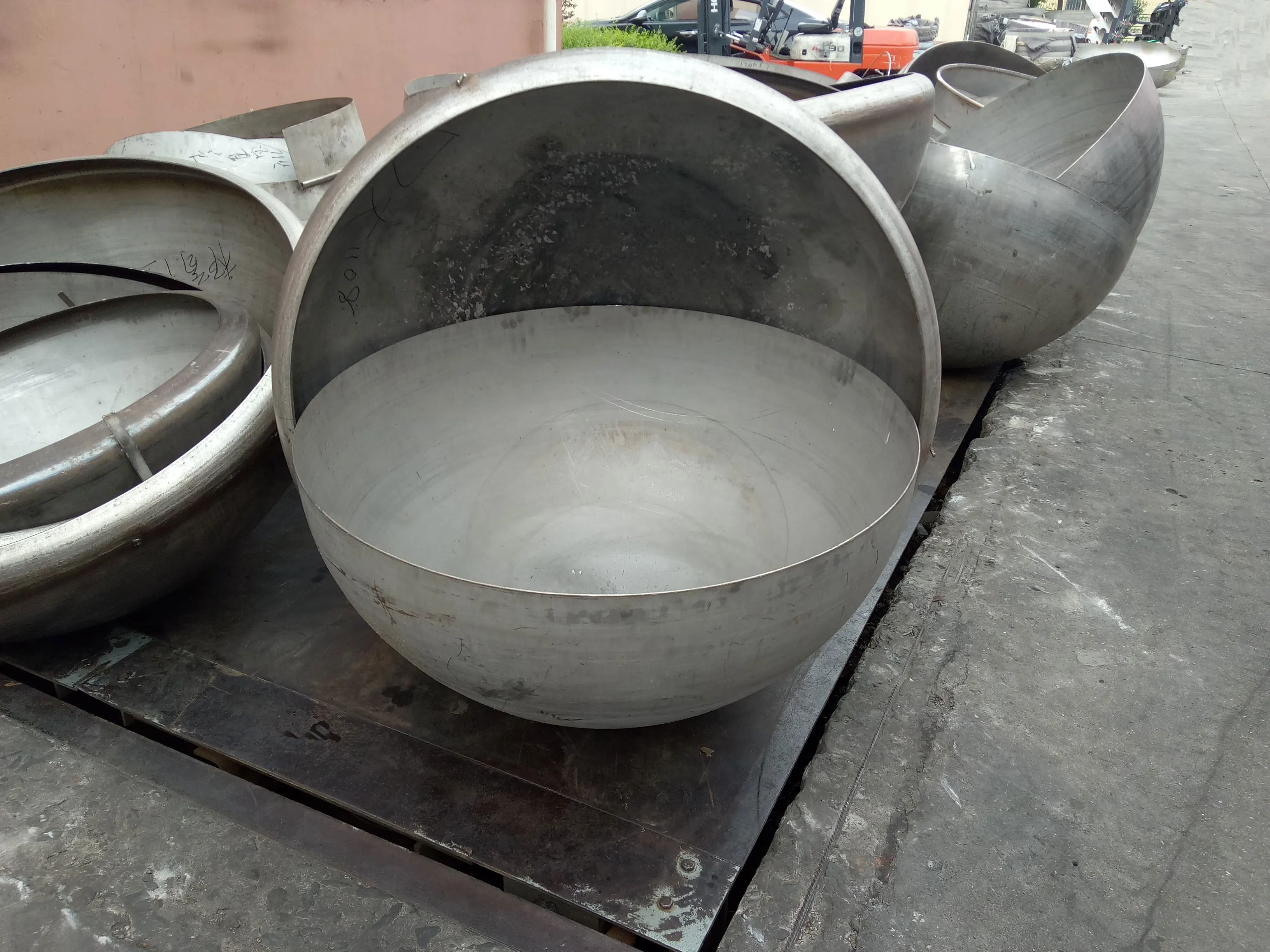stainless steel half sphere