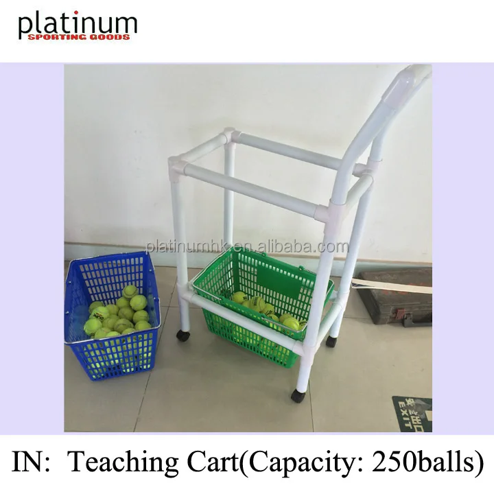 Plastic Tennis Ball Cart Pvc Tennis Ball Basketkeeper View Tennis