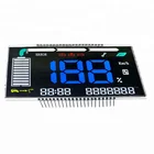 OEM segment black speedometer VA display indicator custom size lcd screen