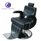 Modern general purpose hydraulic comfortable beauty portable hair salon chair black leather cheap barber chair