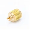 brass flare screw end cap air conditioning fitting car ac joint fitting