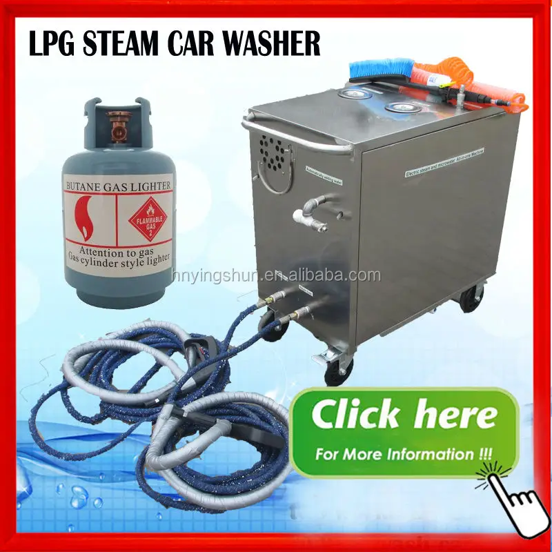 2020 CE mobile hot vapor high pressure china mobile car wash steam car