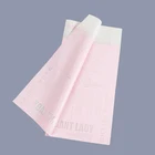 wholesale customized designer clear cellophane plastic film English frosted gift paper