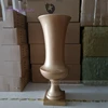 LG20180830-11 gold tall decorative indoor flower pots vase for wedding flower arrangements