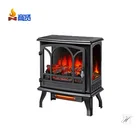 indoor wood stove 120V electric fireplace stove