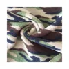 Custom military camouflage print knitted polyester cheap polar fleece fabric wholesale for jacket