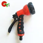 7 functions Variable flow control soft grip plastic spray water gun