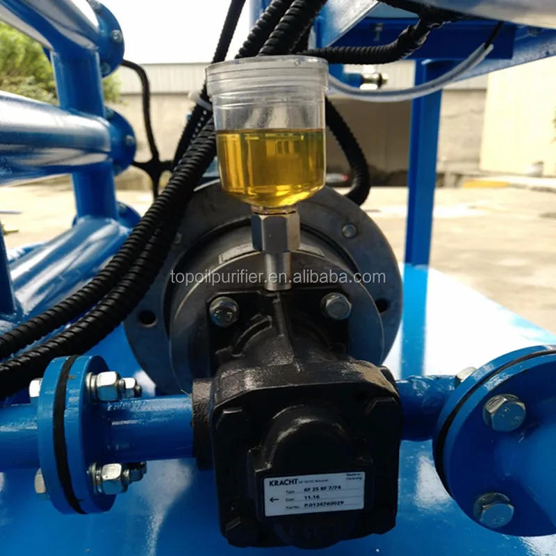 used oil demulsifier purifier for waste turbine lube oil