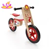 Newest design boys sport motorcycle style wooden balance toddler bike for 3-6 years old W16C182