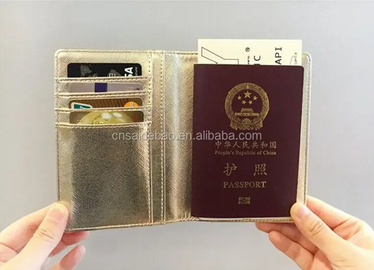 fashion popular customize logo passport cover pvc