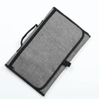 Newborn Baby Diaper Changing Clutch with Waterproof Changing Pad Portable Changing Mat with Pockets