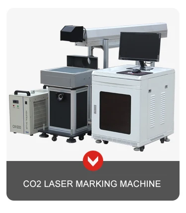High Speed 50W Galvo Laser Marking Machinery Price for Metal ABS Nylon