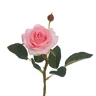 RF Artificial Flower Curling Rose 12" Height for Table decoration