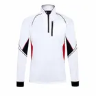 Custom design stand zipper collar men breathable long sleeve UV protection quick dry blank fishing shirts