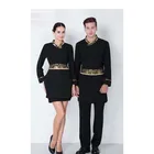 long sleeves dustproof Hotel housekeeping purfier/cleaner uniform OEM service wholesale &customized logo
