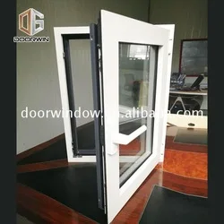 New York American NAMI Certified Aluminum transom awning window sash profile crank open window