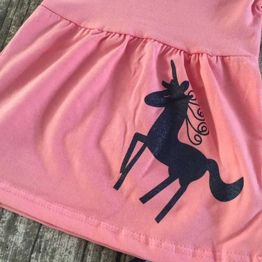 FALL OUTFITS persnickety girls 3 pieces sets girls baby girls unicorn clothing children boutique 3 pieces floral unicorn pant