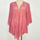 Latest designs lace Tops Casual Sexy Ladies Tunic Cover Up